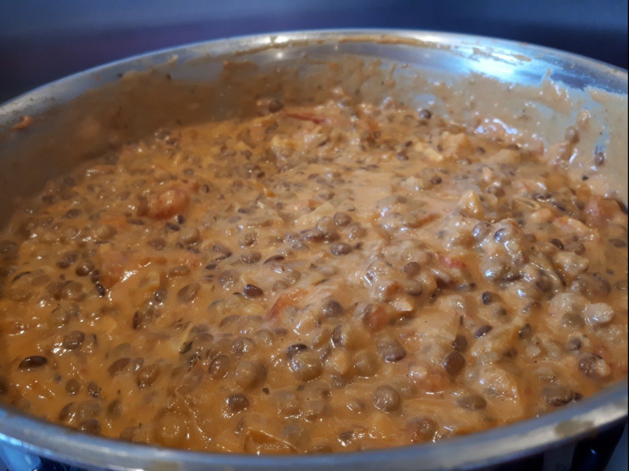 Creamy Brown Lentil Curry