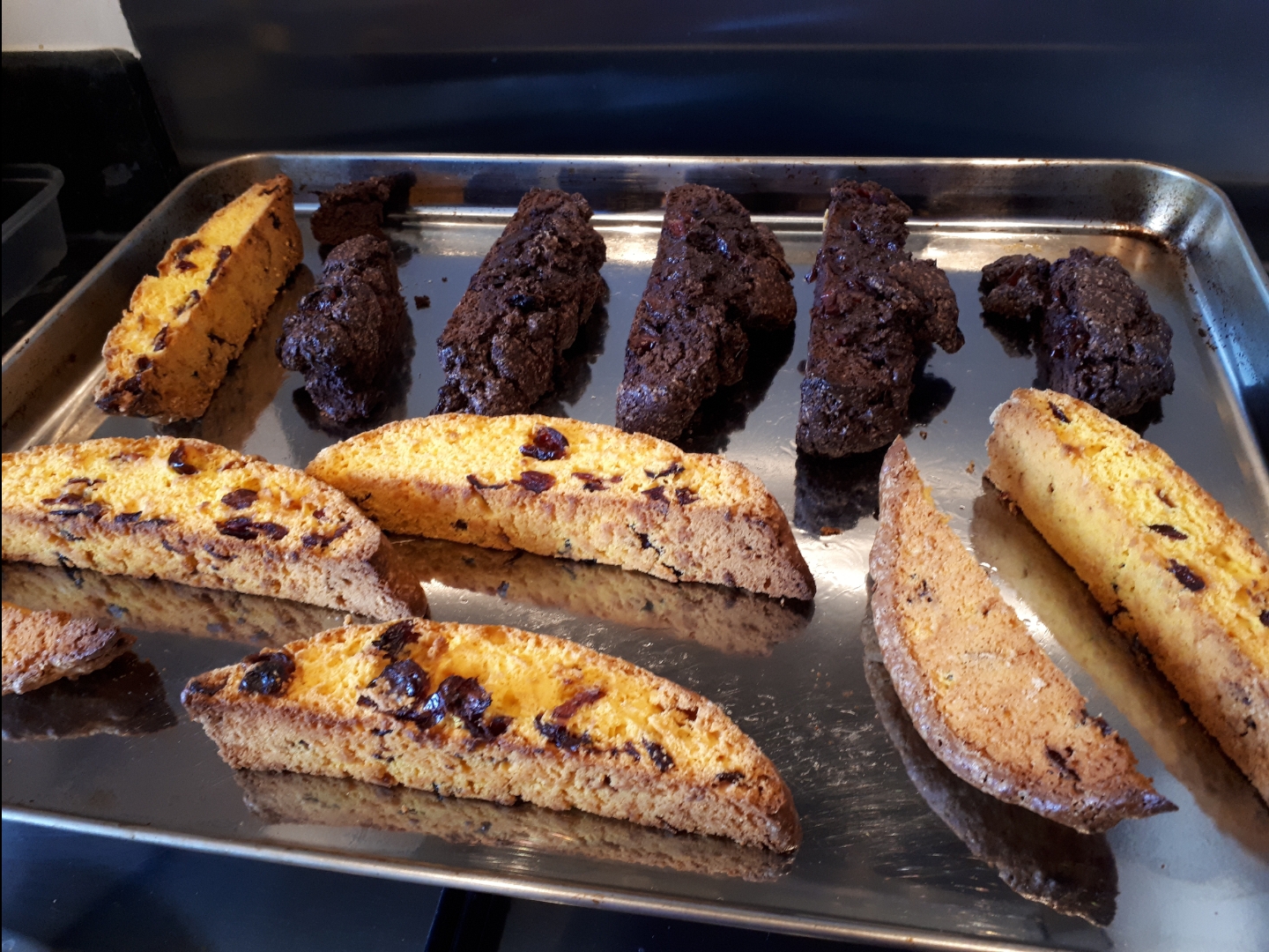 Mango and Chocolate Biscotti